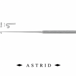 Benicke Retractor - 19cm - 8mm - S-Shaped Tip