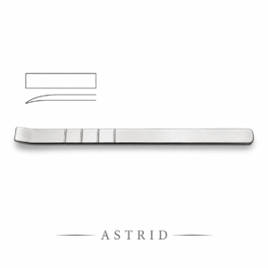 Cottle Osteotome - 18cm, 6mm - Curved - Graduated