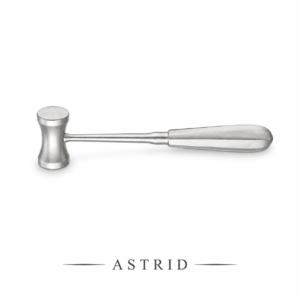 Hajek Bone Mallet, Solid Head 180G, 26mm, 21cm