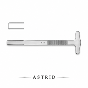 Rubin Edged Bone Chisel - 18cm T-Shape