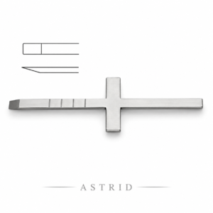 Cincel Cottle Chisel - 18 cm - Cross Bar - Graduated