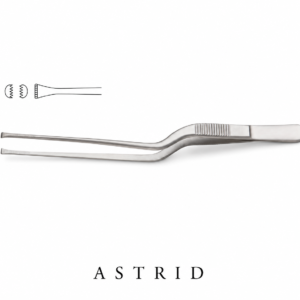 Bayonet Grasping Forceps, 16cm