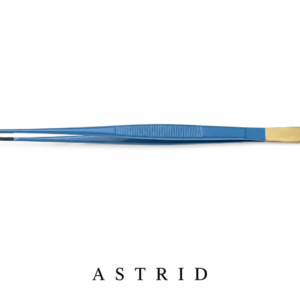 Crow Coagulating Dressing Forceps Tungsten Carbide Insulated, 23cm