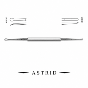 Cottle Periosteal Elevator, 20cm, 2/4mm, Double Ended, Fine